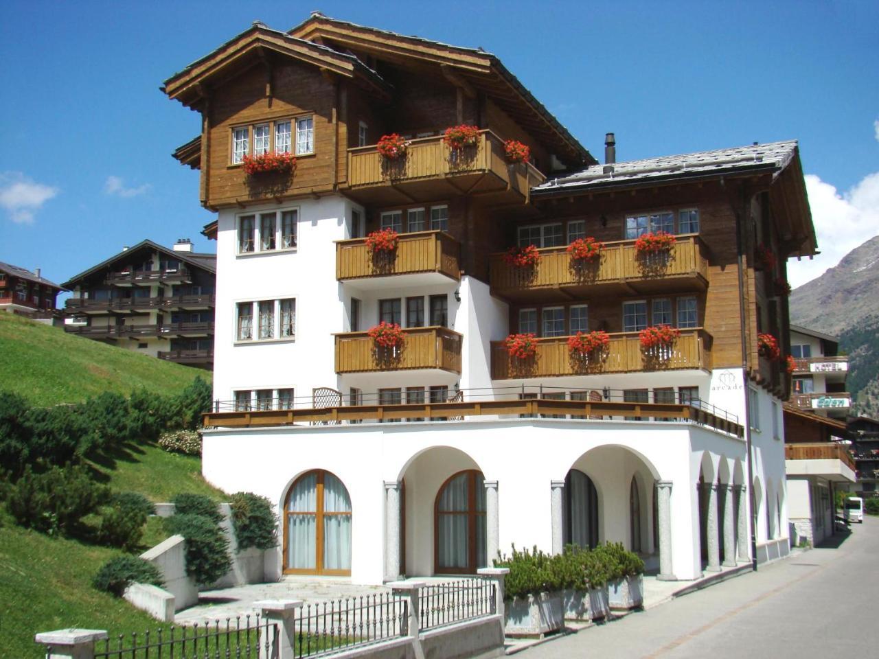 Arcade Apartments & Spa Saas Fee Kültér fotó